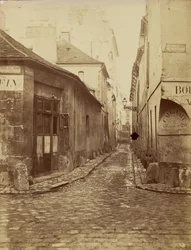 Rue du Gindre (part of Rue Madame). View from Rue de Mézières towards Rue du Vieux-Colombier.