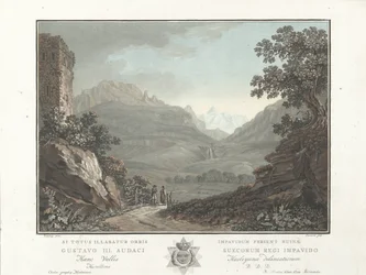 Mountain Landscape in Switzerland