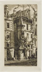 House with a Turret, rue de la Tixeranderie