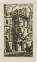 House with a Turret, rue de la Tixeranderie