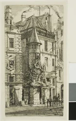 House with a Turret, rue de la Tixeranderie
