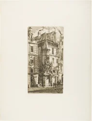 House with a Turret, Rue de la Tixeranderie