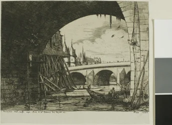 The Arch of the Pont Notre-Dame