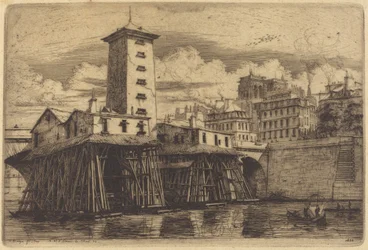 The Notre-Dame Pump, Paris