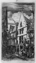 The Cloth Street in Bourges