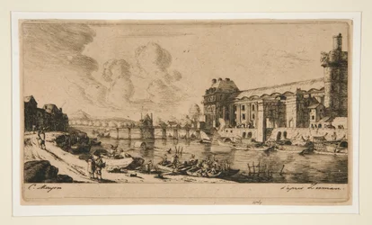 The Pavilion of Mademoiselle and a Part of the Louvre