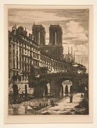 The Little Bridge, Paris