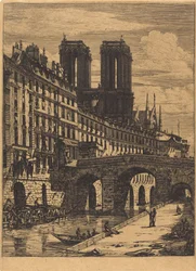 The Little Bridge, Paris