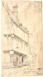 Old House in Bourges: "La Maison du Musicien"