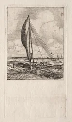 Swift Sailing Proa, Mulgrave Archipelago, Oceania, 1866