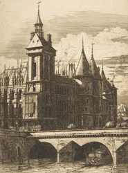 The Clock Tower, Paris, 1852