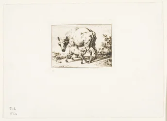 The Ewe with Two Lambs
