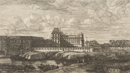 The Old Louvre, Paris, after Zeeman