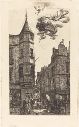 House with a Turret, No. 22, Street of the School of Medicine, Paris