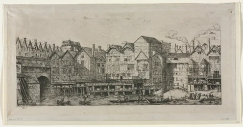 View of Part of the City of Paris Toward the Close of the 17th Century, 1861