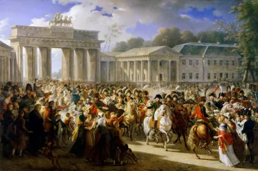 Entry of Napoleon into Berlin