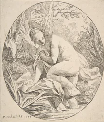 Diana at the Bath, 1744