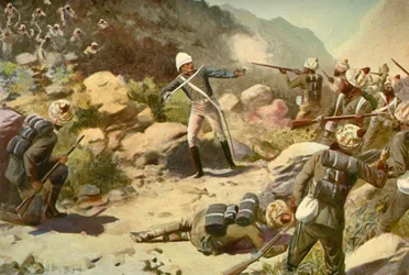 Roberts Rallying the Pioneers at Umbeyla