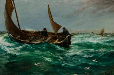 Fisherman on the Way Home