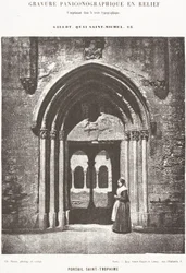 Saint-Trophime Portal; Entrance to the Cloister, Arles, Metropolitan Church of Saint-Trophime