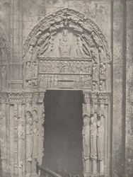 Cathedrale de Chartres, Occidental Side, Right Lateral Door, 12th Century, c. 1857