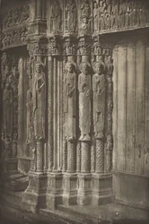 Chartres Cathedral. Right Door of the Royal Portal, West Side