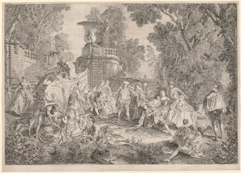 The Game of Blind Mans Bluff, 1739