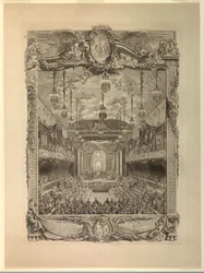 Decoration of the Theater Hall