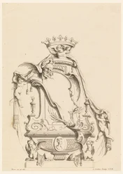 Design for Cartouche (from Cartouches Nouvellement Inventez)