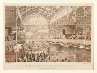 An Interior View of the Crystal Palace