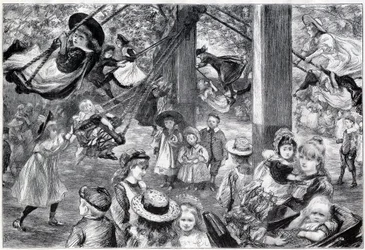 An open-air children