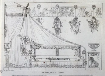 Bed made for Mr T from Paris
