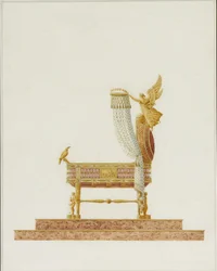 Design of the Bassinet for His Majesty the King of Rome, 1811