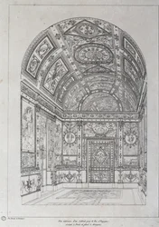 Interior of Study for King of Spain in Paris