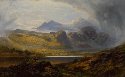 Llyn Crafnant, Moel Siabed in the Distance, North Wales