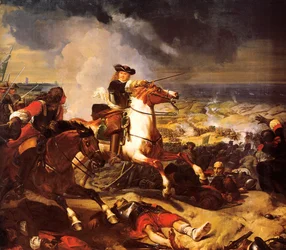 Battle of the Dunes at the Siege of Dunkirk, June 14, 1658
