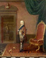 George II in the Library of St. James