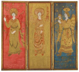 Three-Panel Screen (reverse)