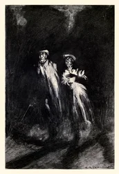 Tossed the Light of a Candle to and Fro About Their Steps from the 