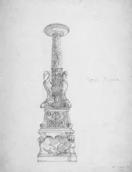Candlestick (?), Naples Museum, 1891