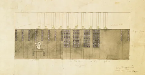 Design for a wall, table and doors