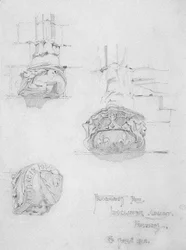 Fragments from Lincluden Abbey, Dumfries, 1892
