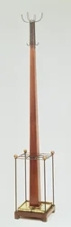 Hat, coat and umbrella stand for White Dining Room, Ingram Street Tearooms