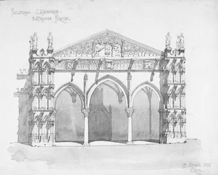 Palermo Cathedral Entrance Porch
