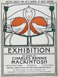 Poster: The Scottish Musical Review, 1953 reproduction after 1896 original