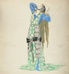 Costume Design for Bellengere in The Death of Tintagiles