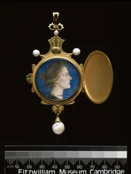 Pendant: Miss Edith Emma Cooper (1862-1913) 1901
