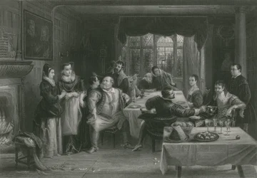 Falstaff and his Friends, the Merry Wives of Windsor