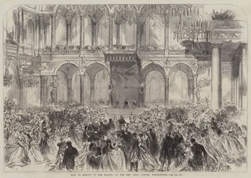 Ball in Honour of the Sultan, at the New India Office, Westminster