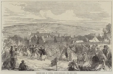 Harvest-Home at Bywell, Northumberland